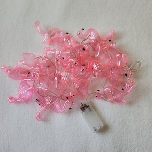 Pink Flamingo String Lights